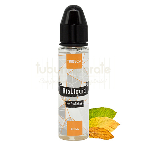 Sticla cu lichid pentru tigari electronice fara nicotina cu aroma de tutun blond RioLiquid Tribeca